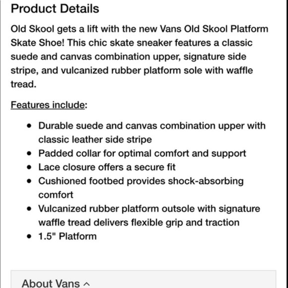 SOLD Old skool vans - Picture 8 of 11